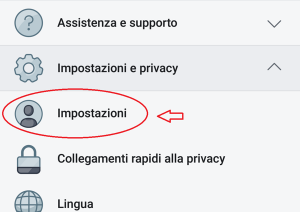 Facebook disattivare notifiche