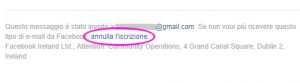 Facebook notifiche
