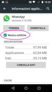 Notifiche Gruppi WhatsApp