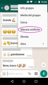 Notifiche Gruppi WhatsApp